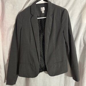 LC Lauren Conrad Charcoal Blazer